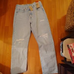 Levi’s 501 Original Fit Jeans Men’s 32x30 – Distressed Knees, New with Tags